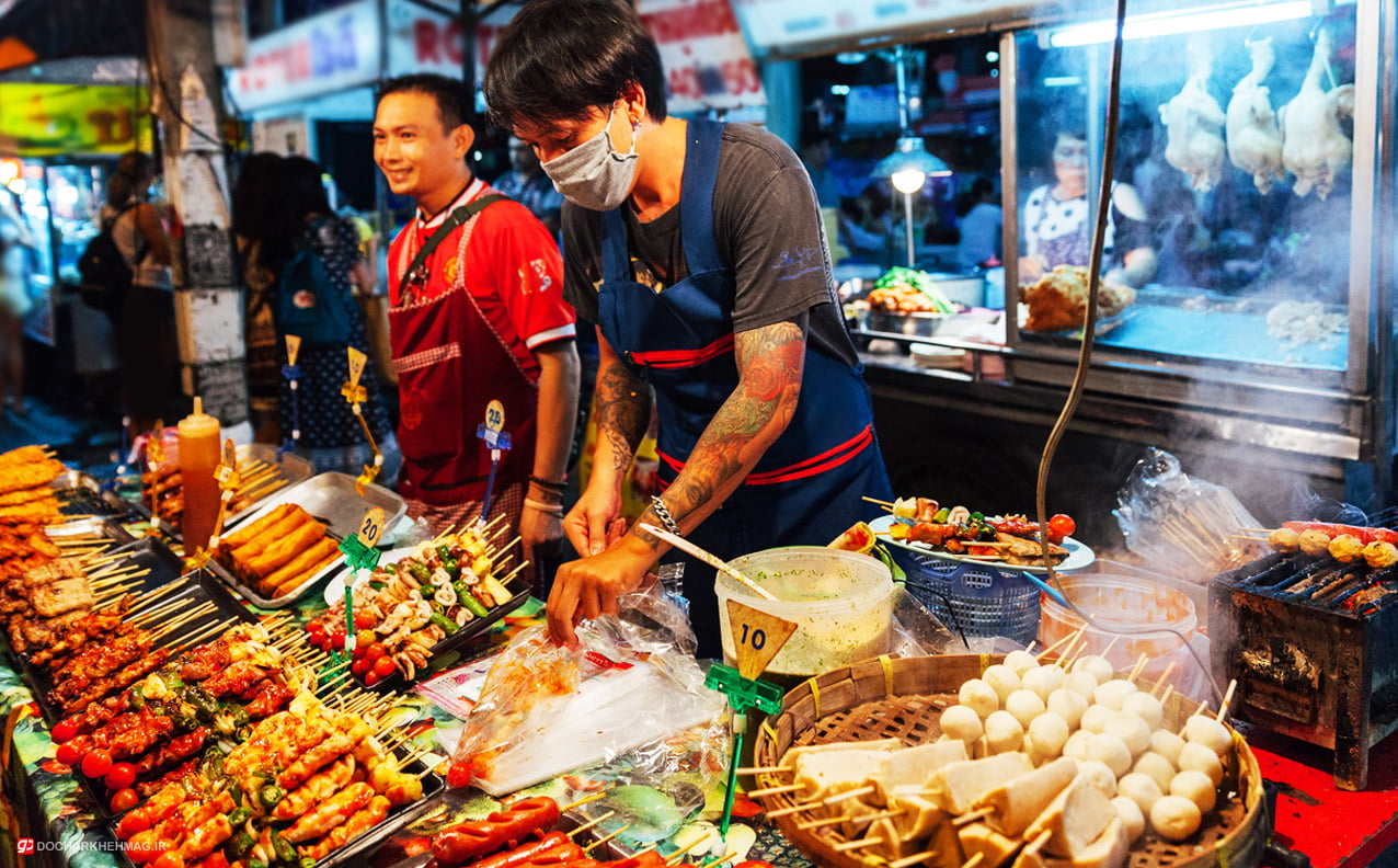 غذاهای خیابانی تایلند Thai Street Foods