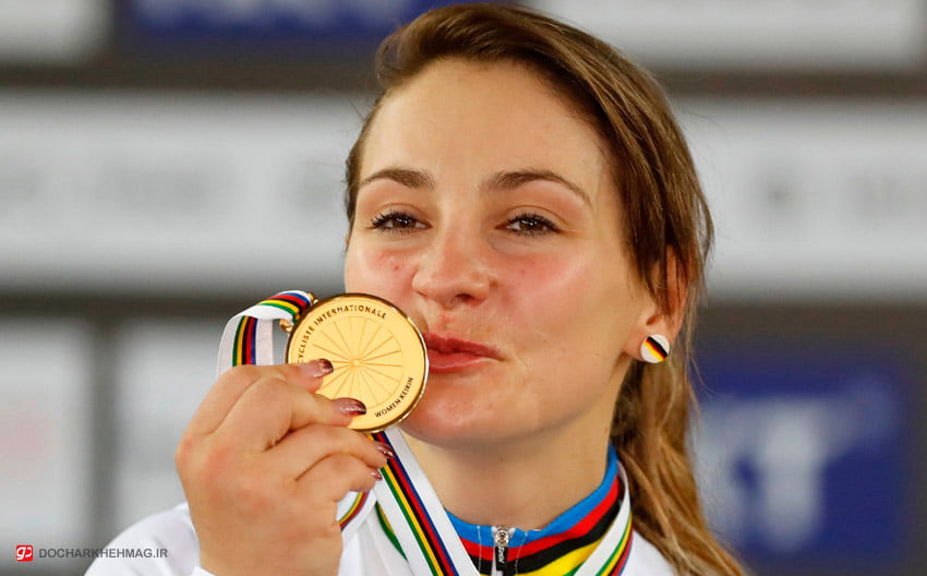 کریستینا وگل کسب مدال قهرمانی جهان