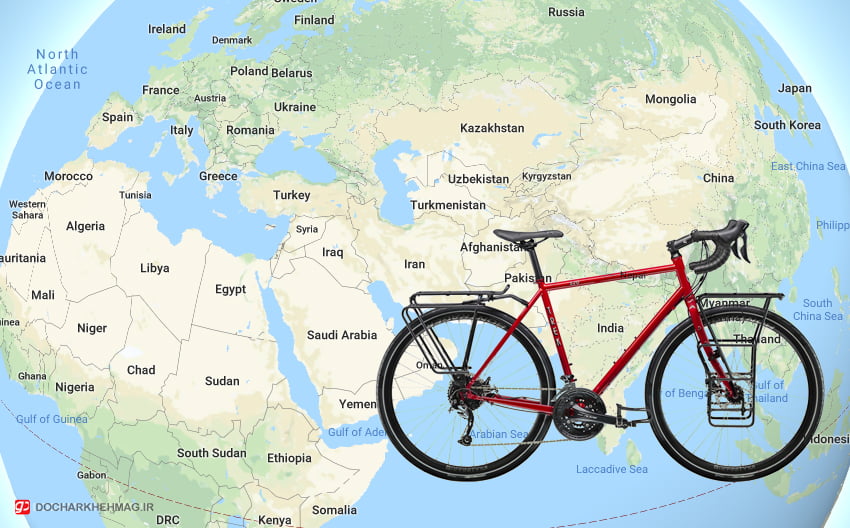 طراحی مسیر برای سفر با دوچرخه2