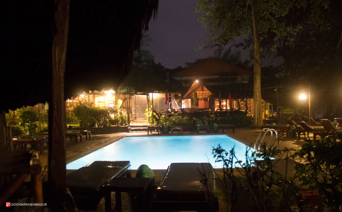 اسخر هتل جزیره کوچانگ در شب