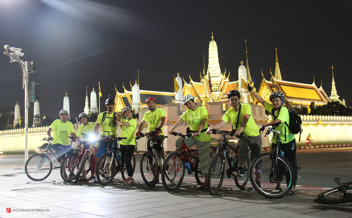 دوچرخه سواری در بانکوک