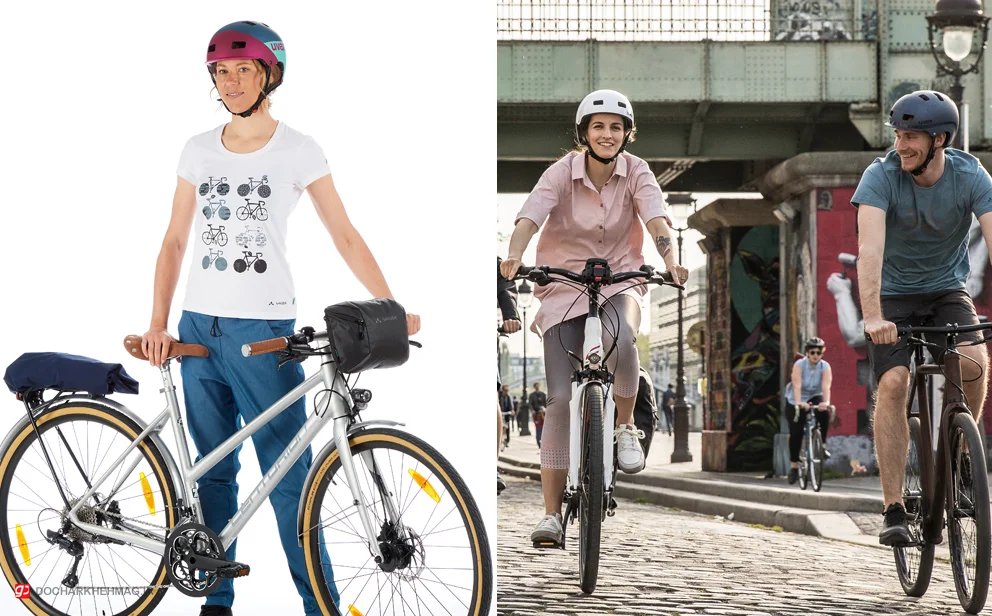 نومنه لباس دوچرخه سواری شهری